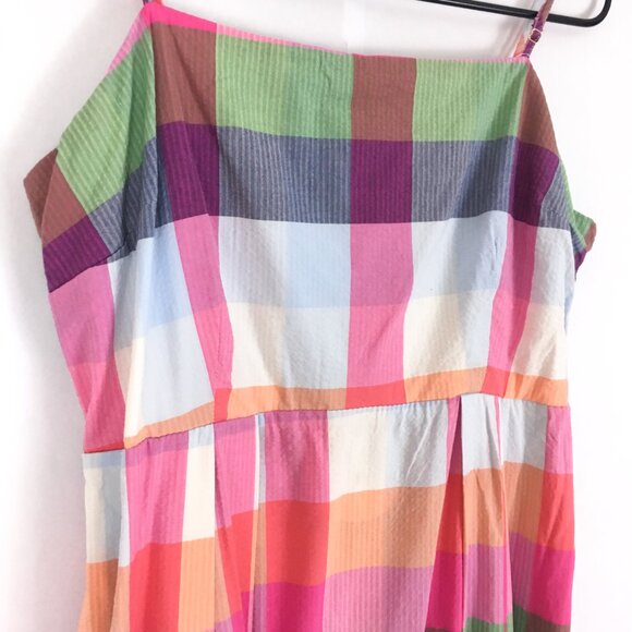 Kate Spade Plaid Midi Dress - Picture 6 of 10